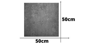 32-jų dalių minkštų sienų plokščių komplektas Eurodeco, pilkas цена и информация | Мягкие стеновые панели | pigu.lt