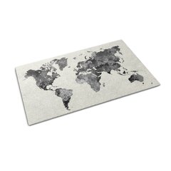 Durų kilimėlis Pasaulio žemėlapis 60x40 cm kaina ir informacija | Durų kilimėliai | pigu.lt