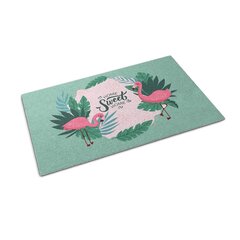 Durų kilimėlis Flamingo paukščiai 60x40 cm kaina ir informacija | Durų kilimėliai | pigu.lt