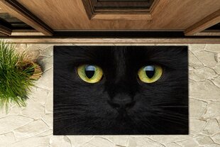 Durų kilimėlis Juoda katė 60x40 cm kaina ir informacija | Durų kilimėliai | pigu.lt
