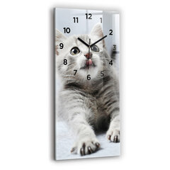 Sieninis laikrodis Katė ant sofos kaina ir informacija | Laikrodžiai | pigu.lt