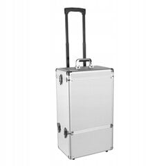 Sudedamas kosmetikos lagaminėlis Eurostil, 1 vnt, sidabrinis kaina ir informacija | Kosmetinės, veidrodėliai | pigu.lt