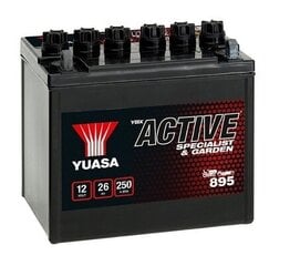 Akumuliatorius Yuasa Garden 26Ah 250A 12V kaina ir informacija | Akumuliatoriai | pigu.lt