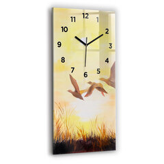 Sieninis laikrodis Kranai saulėlydžio metu цена и информация | Часы | pigu.lt