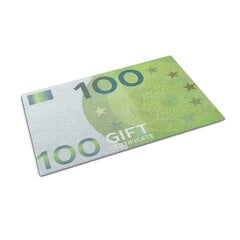 Durų kilimėlis Eurų pinigų banknotas 90x60 cm kaina ir informacija | Durų kilimėliai | pigu.lt