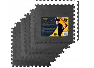 Gimnastikos kilimėlis Neo-Sport, 180x120cm, pilkas kaina ir informacija | Kilimėliai sportui | pigu.lt