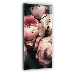 Sieninis laikrodis Rožinių rožių puokštė kaina ir informacija | Laikrodžiai | pigu.lt