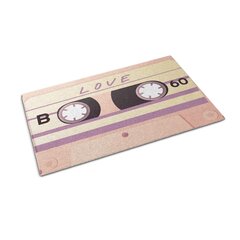 Durų kilimėlis Retro kasetė 150x100 cm kaina ir informacija | Durų kilimėliai | pigu.lt