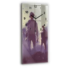 Sieninis laikrodis Zombie naktį - Helovinas цена и информация | Часы | pigu.lt