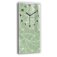Sieninis laikrodis Natura rašto lapai kaina ir informacija | Laikrodžiai | pigu.lt