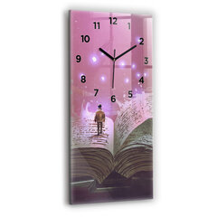 Sieninis laikrodis Knygų abstrakcija kaina ir informacija | Laikrodžiai | pigu.lt