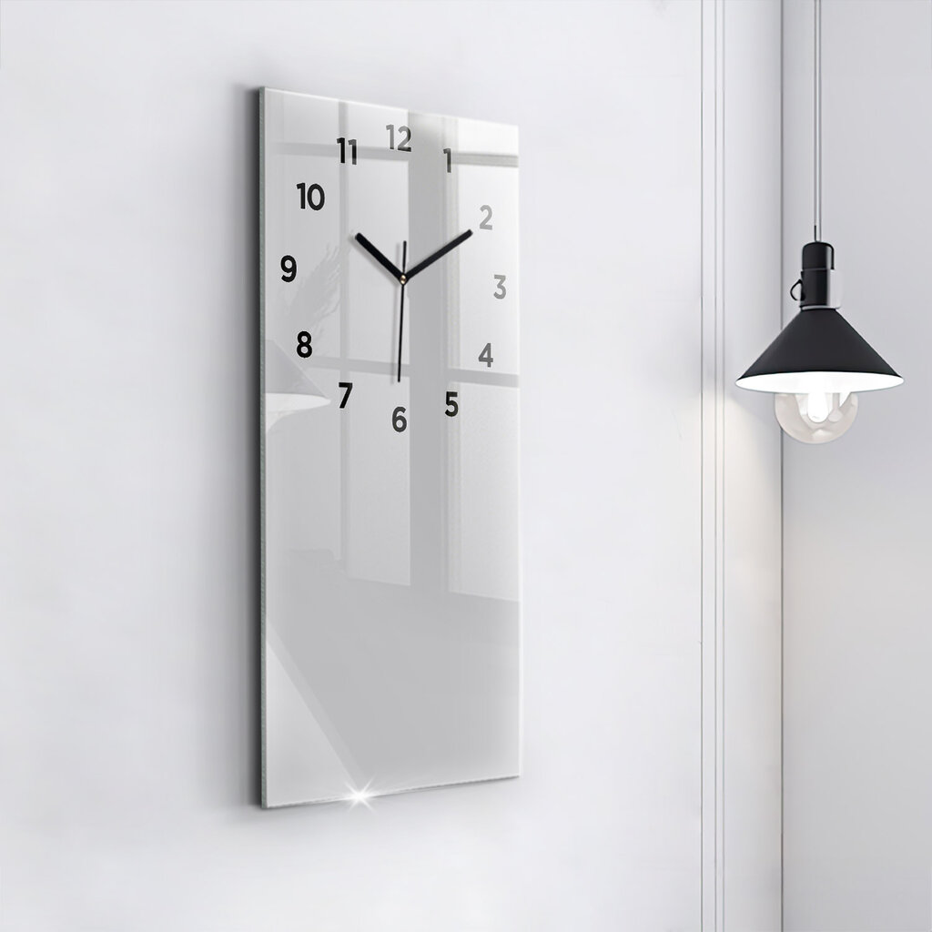 Sieninis laikrodis Ryškiai pilka spalva цена и информация | Laikrodžiai | pigu.lt