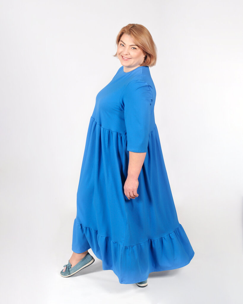 Suknelė moterims, mėlyna цена и информация | Suknelės | pigu.lt