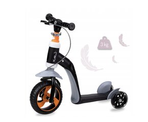 Трехколесный велосипед MoMi, черный/серый цена и информация | Самокаты | pigu.lt