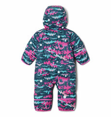 Columbia kombinezonas mergaitėms SN0219-416, rožinis su printu цена и информация | Зимняя одежда для детей | pigu.lt