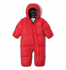 Columbia kombinezonas mergaitėms SN0219-624, raudonas цена и информация | Зимняя одежда для детей | pigu.lt