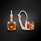 Auskara moterms DamondSky Glory Lght Amber su Swarovsk krstalas DS02A886 kaina ir informacija | Auskarai | pigu.lt