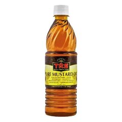 Masažo aliejus TRS Pure Mustard Oil, garstyčių, 500 ml цена и информация | Массажные масла | pigu.lt