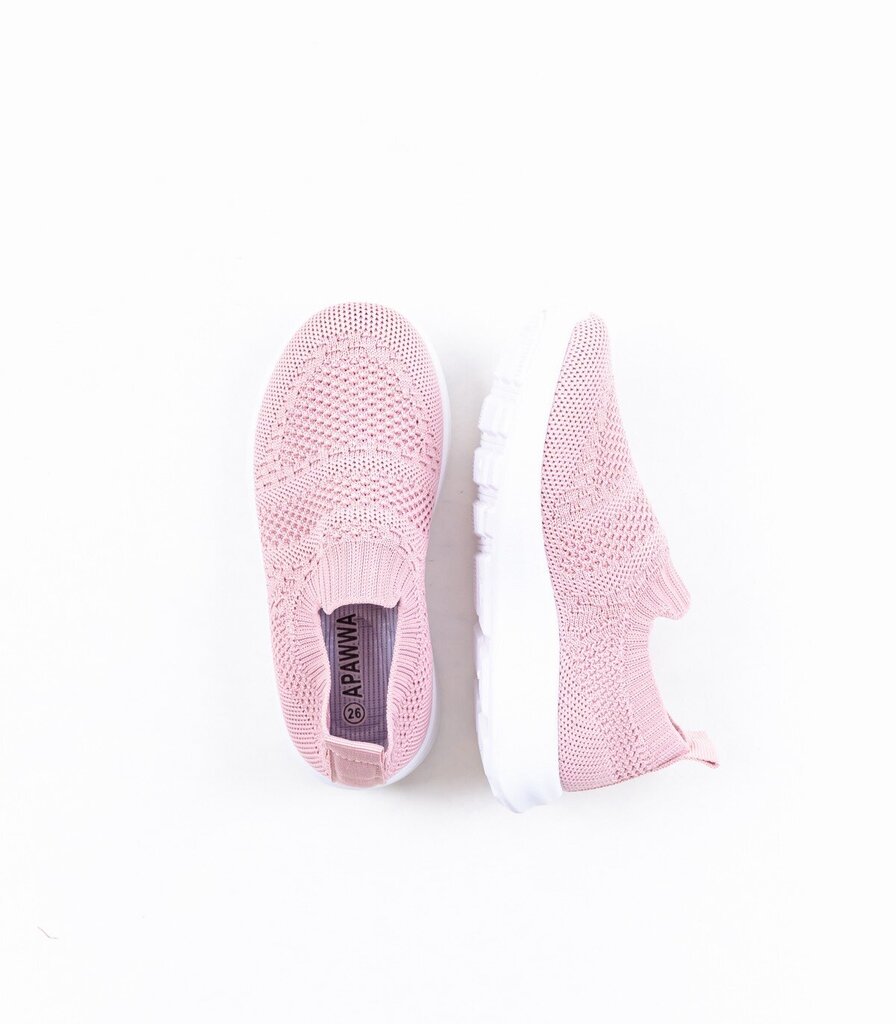 Apawwa laisvalaikio batai mergaitėms 101515 01, rožiniai kaina ir informacija | Sportiniai batai vaikams | pigu.lt
