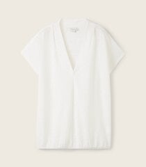 Tom Tailor женская футболка 1041531*10315, белая цена и информация | Женские футболки | pigu.lt