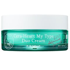 Двойного действия увлажняющий крем для лица Axis-Y Cera - Heart My Type Duo Cream, 60 мл цена и информация | Кремы для лица | pigu.lt
