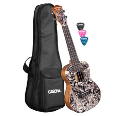 Koncertinė ukulelė Cascha HH 2605 kaina ir informacija | Gitaros | pigu.lt