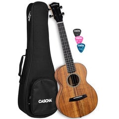Tenorinė ukulelė Cascha Acacia Solid Top HH 2349 kaina ir informacija | Gitaros | pigu.lt