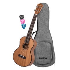 Tenorinė ukulelė kairiarankiams Cascha Mahogany HH 2048L kaina ir informacija | Gitaros | pigu.lt