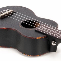 Tenorinė ukulelė Cascha Mahogany juoda HH 2305 kaina ir informacija | Gitaros | pigu.lt