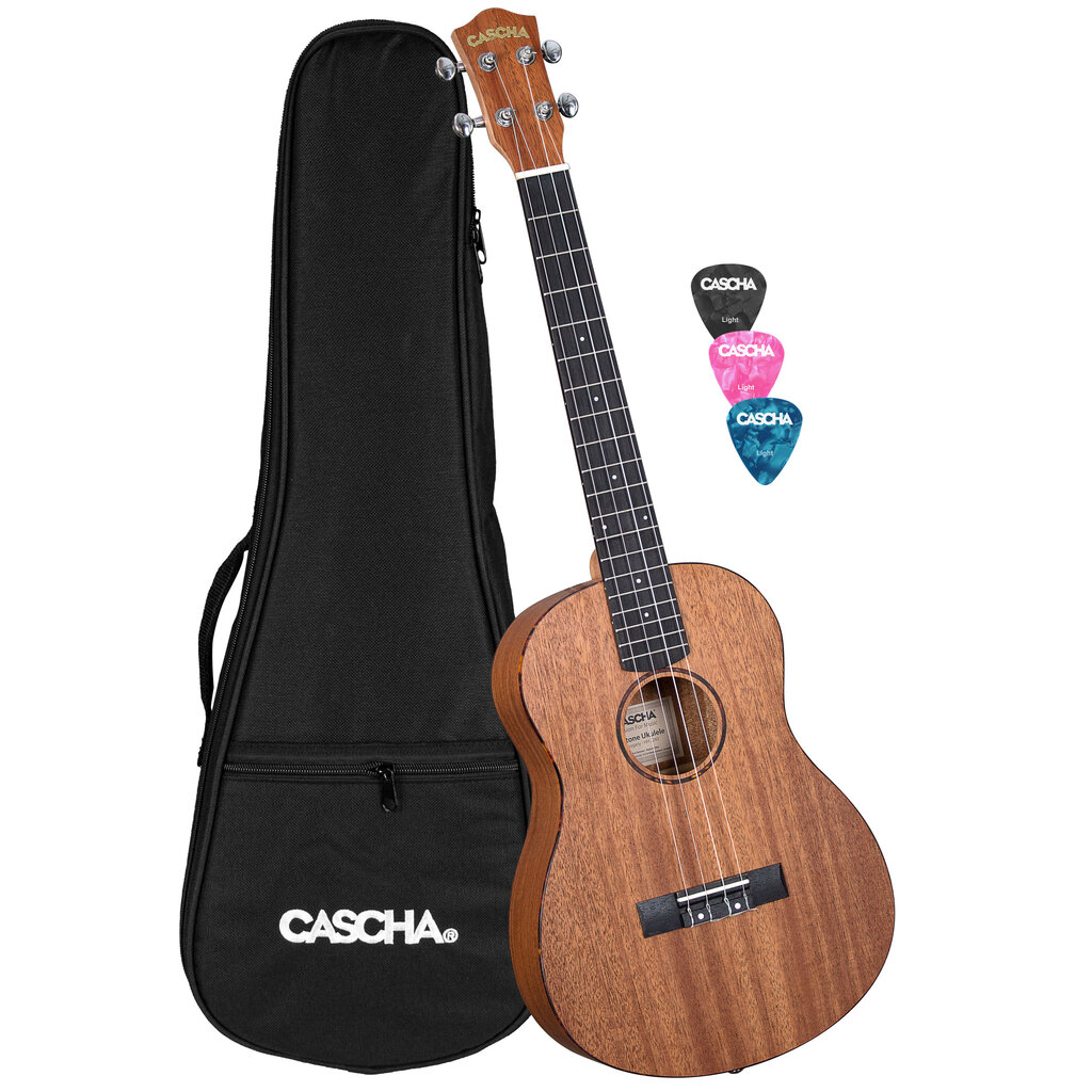 Baritono ukulelė Cascha Mahogany HH 2243 цена и информация | Gitaros | pigu.lt