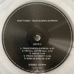 Vinilinė plokštelė Kraftwerk Trans Europa Express kaina ir informacija | Vinilinės plokštelės, CD, DVD | pigu.lt