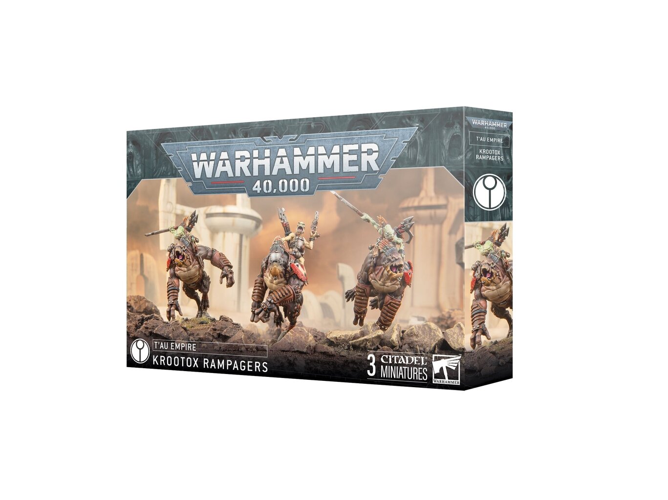 Surenkamas modelis T'au Empire: Krootox Rampagers Warhammer, 80 d. kaina ir informacija | Konstruktoriai ir kaladėlės | pigu.lt