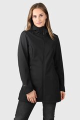 Striukė moterims Softshell 2412180253, juoda kaina ir informacija | Striukės moterims | pigu.lt