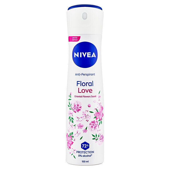 Purškiamas antiperspirantas Nivea Floral Love, 150 ml kaina ir informacija | Dezodorantai | pigu.lt