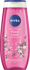 Dušo gelis Nivea Floral Love, 250 ml kaina ir informacija | Dušo želė, aliejai | pigu.lt