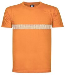 Marškinėliai su atšvaitu oranžiniai 3XL kaina ir informacija | Darbo rūbai | pigu.lt