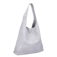 Moteriška rankinė pirkinių krepšys Herisson šviesiai pilka kaina ir informacija | Moteriškos rankinės | pigu.lt