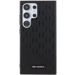 Karl Lagerfeld Saffiano Mono Metal Logo Hardcase kaina ir informacija | Telefono dėklai | pigu.lt