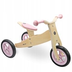 Трехколесный велосипед HyperMotion PERCY, розовый цена и информация | Трехколесные велосипеды | pigu.lt
