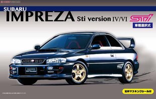 Klijuojamas modelis Fujimi ID-99 Subaru Impreza Sti ver IV/VI w/Window Masking Seal 47522 1/24 kaina ir informacija | Klijuojami modeliai | pigu.lt