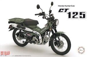 Klijuojamas modelis Fujimi B-NX-No5 Honda CT125 (Hunter Cub/Pearl Organic Green) 142111 1/12 kaina ir informacija | Klijuojami modeliai | pigu.lt