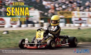 Klijuojamas modelis Fujimi KART-1 Ayrton Senna Kart 1981 92232 1/20 цена и информация | Склеиваемые модели | pigu.lt