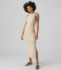 Vero Moda suknelė moterims 10286490*01, smėlio spalvos kaina ir informacija | Suknelės | pigu.lt