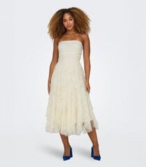 Only suknelė moterims 15321340*02, balta kaina ir informacija | Suknelės | pigu.lt