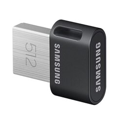 Samsung Fit Plus AB 512GB Grey цена и информация | USB накопители | pigu.lt