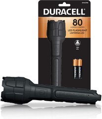 Duracell LED Flashlight Rubber prožektorius цена и информация | Фонарики, прожекторы | pigu.lt