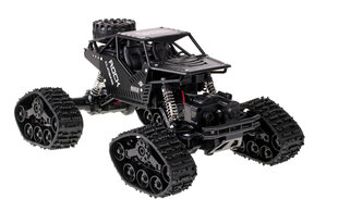 Машина на дистанционном управлении, 2в1, Rock Crawler 4x4 LHC0121, черный цена и информация | Игрушки для мальчиков | pigu.lt