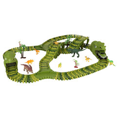 Lenktynių trasa su automobiliais Dinozaurai Orbital paradise, 240 d. kaina ir informacija | Žaislai berniukams | pigu.lt
