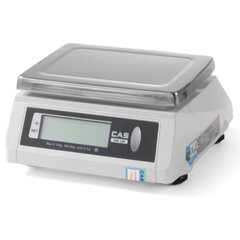 Водонепроницаемые электронные кухонные весы, CAS, 30 кг. / 10 g. цена и информация | Весы (кухонные) | pigu.lt
