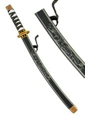 Nindzės kardas, juodas, 1 vnt. kaina ir informacija | Karnavaliniai kostiumai | pigu.lt